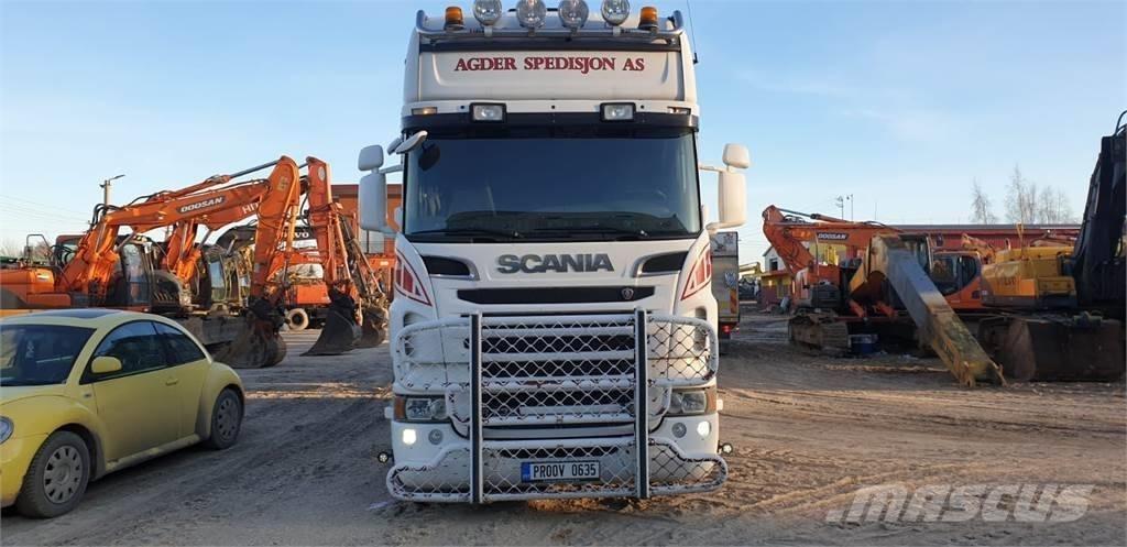 Scania R 730 中古トラクターヘッド | トレーラーヘッド