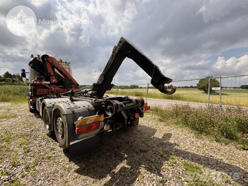 Scania R 420 LB クレーントラック、ユニック車