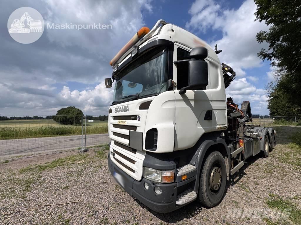 Scania R 420 LB クレーントラック、ユニック車
