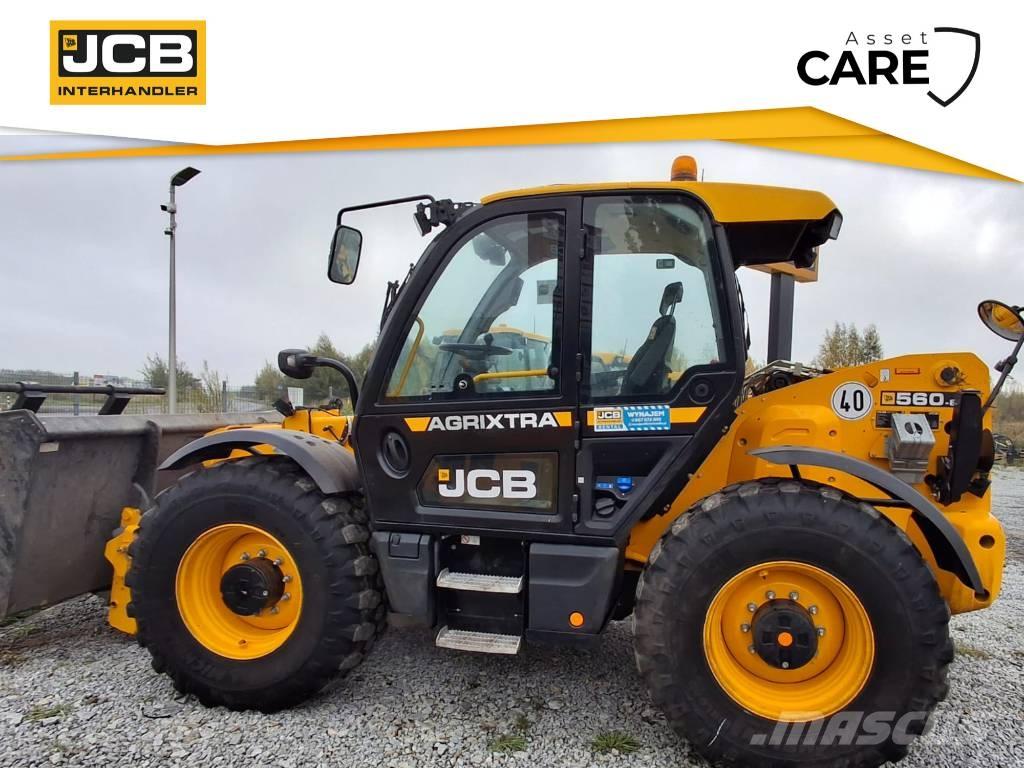 JCB 560-80 Agri Xtra テレスコーピックハンドラー