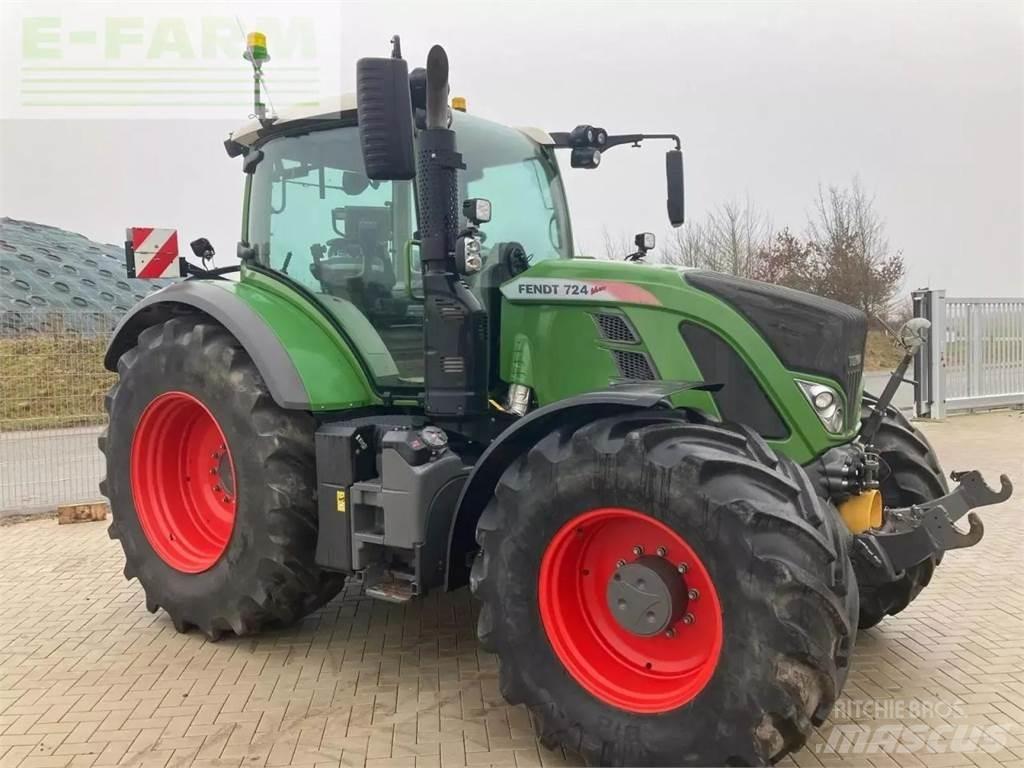 Fendt 724 s4 profi+ トラクター