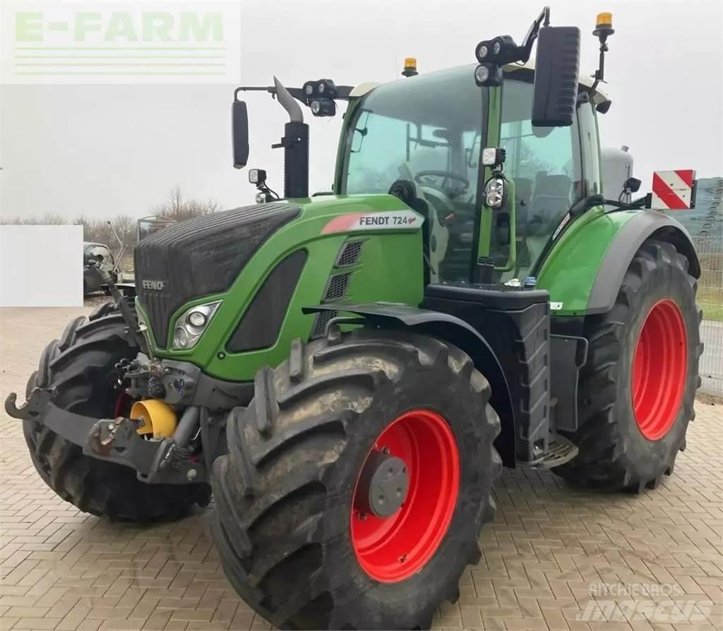 Fendt 724 s4 profi+ トラクター