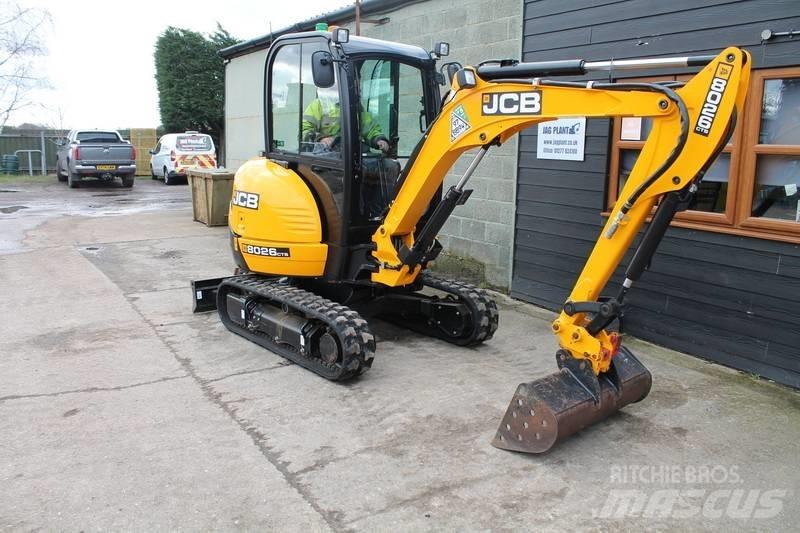 JCB 8026 CTS ミニ油圧ショベル 7t以下（ミニユンボ・ミニディガー）