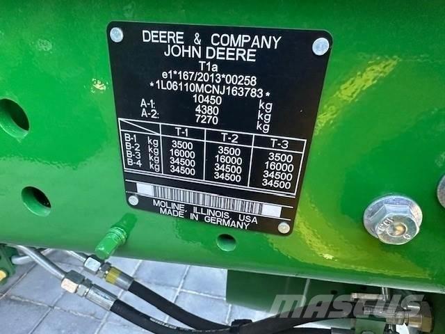 John Deere 6110 M トラクター