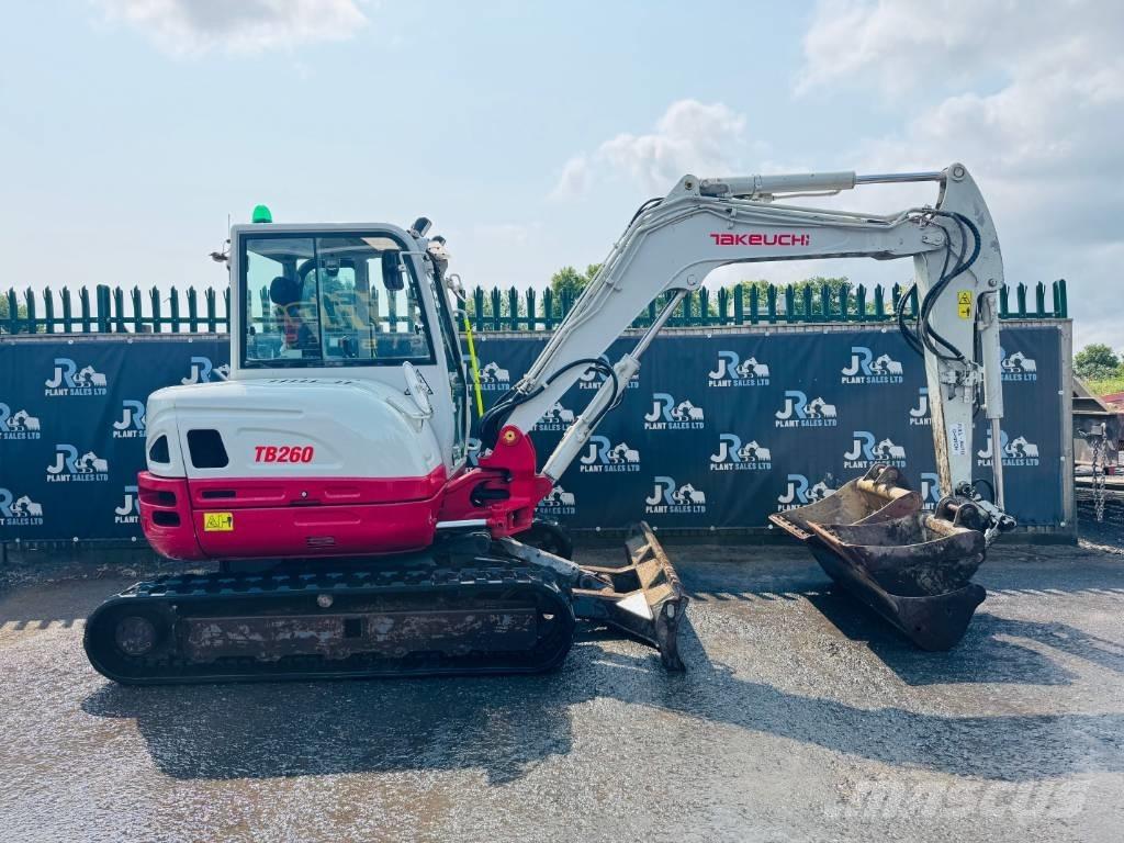 Takeuchi TB 260 ミニ油圧ショベル 7t以下（ミニユンボ・ミニディガー）