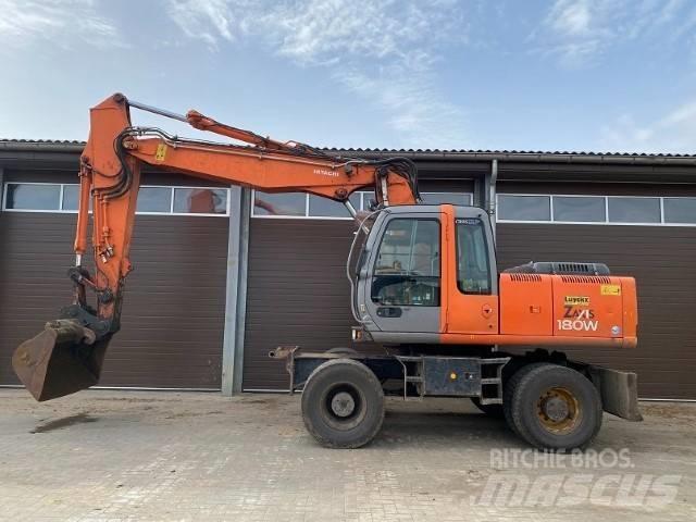 Hitachi ZX 180 W ホイール式油圧ショベル（パワーショベル・ユンボ・バックホー）