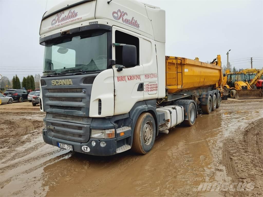 Scania R 420 中古トラクターヘッド | トレーラーヘッド