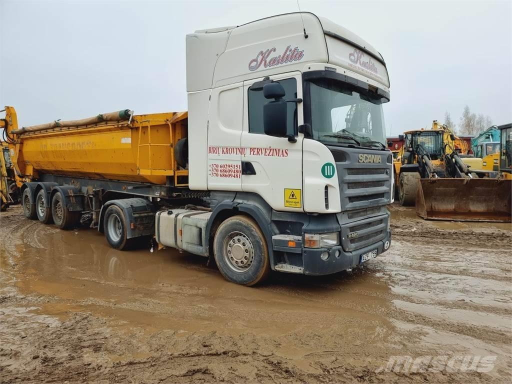 Scania R 420 中古トラクターヘッド | トレーラーヘッド