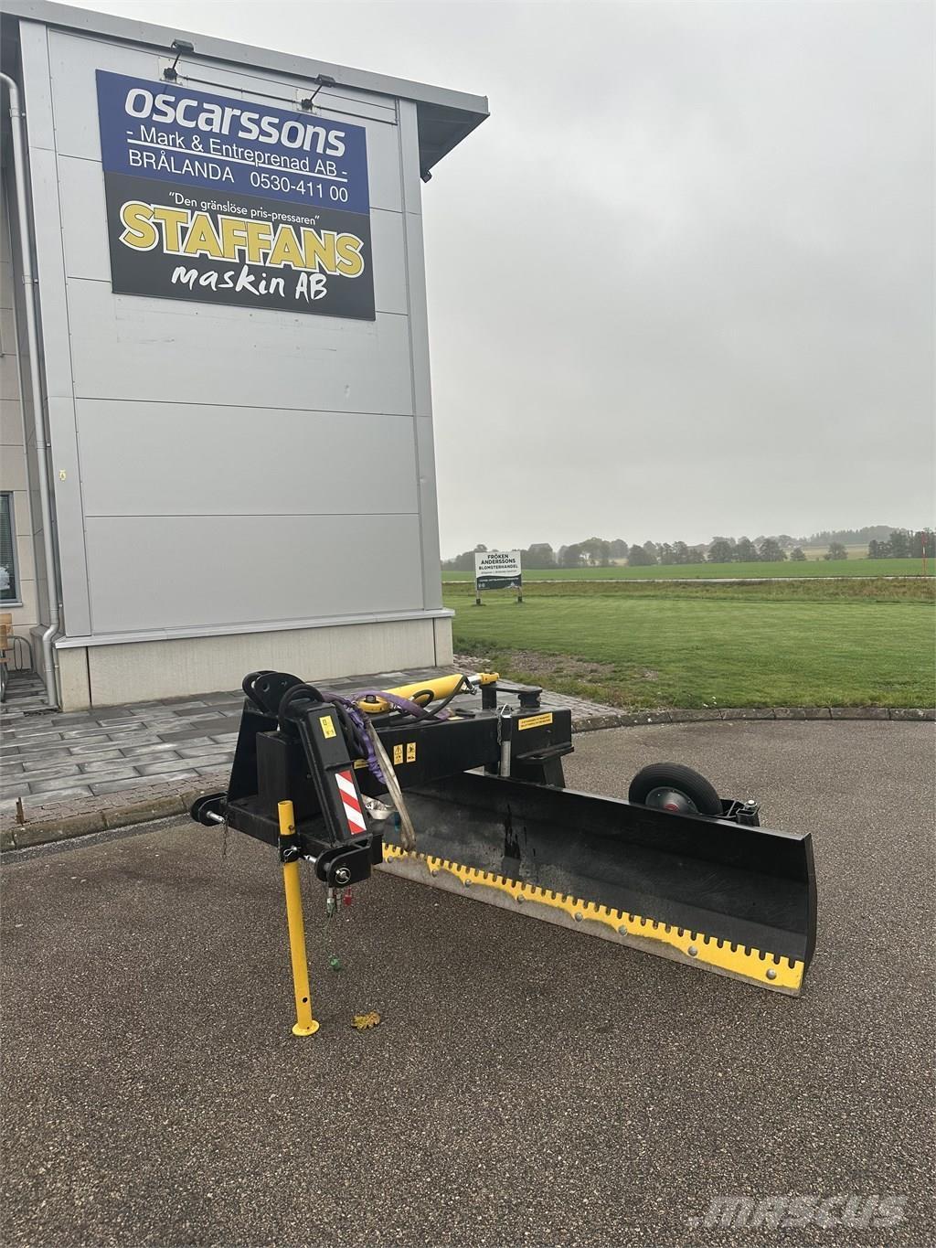 Trejon Optimal TR250 スノーブレードとプラウ