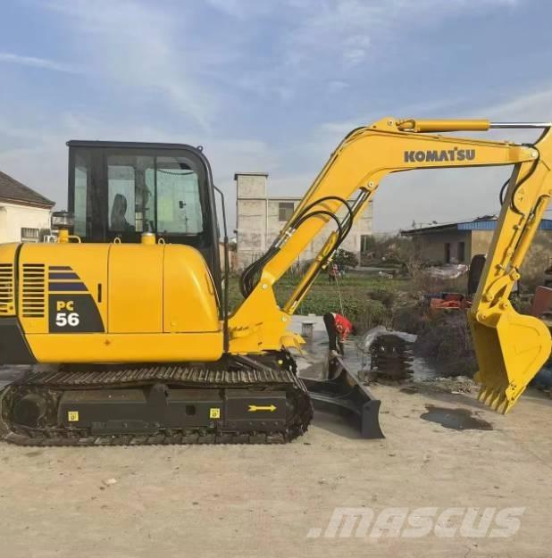 Komatsu PC56-7 ミニ油圧ショベル 7t以下（ミニユンボ・ミニディガー）