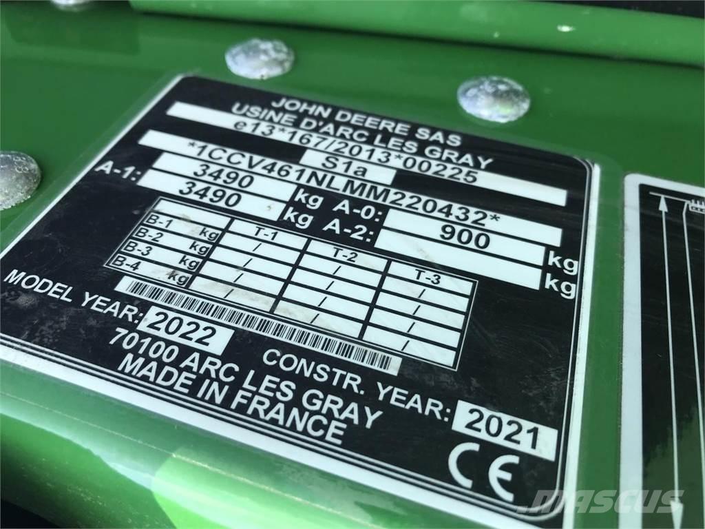 John Deere V461M ラウンドベーラー