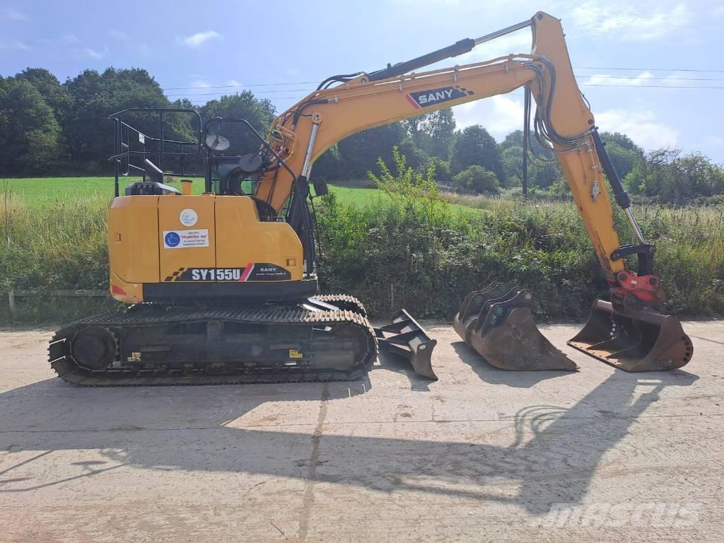 Sany SY 155 U 大型油圧ショベル12t以上（パワーショベル・ユンボ）