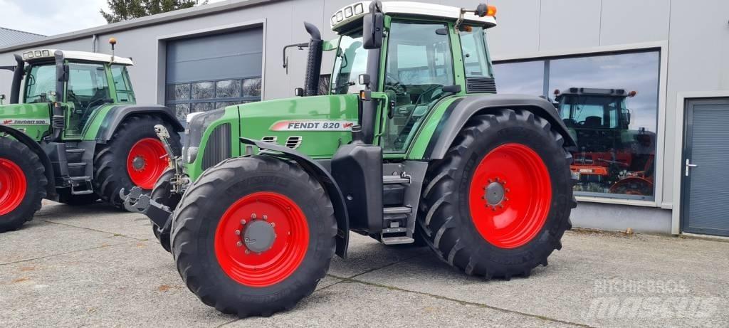Fendt 820 Vario TMS トラクター