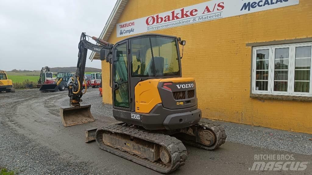 Volvo ECR 50 D ミニ油圧ショベル 7t以下（ミニユンボ・ミニディガー）