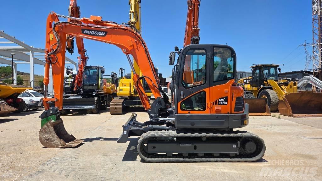Doosan DX 85 中型油圧ショベル 7ｔ-12ｔ（ユンボ・パワーショベル・バックホー）