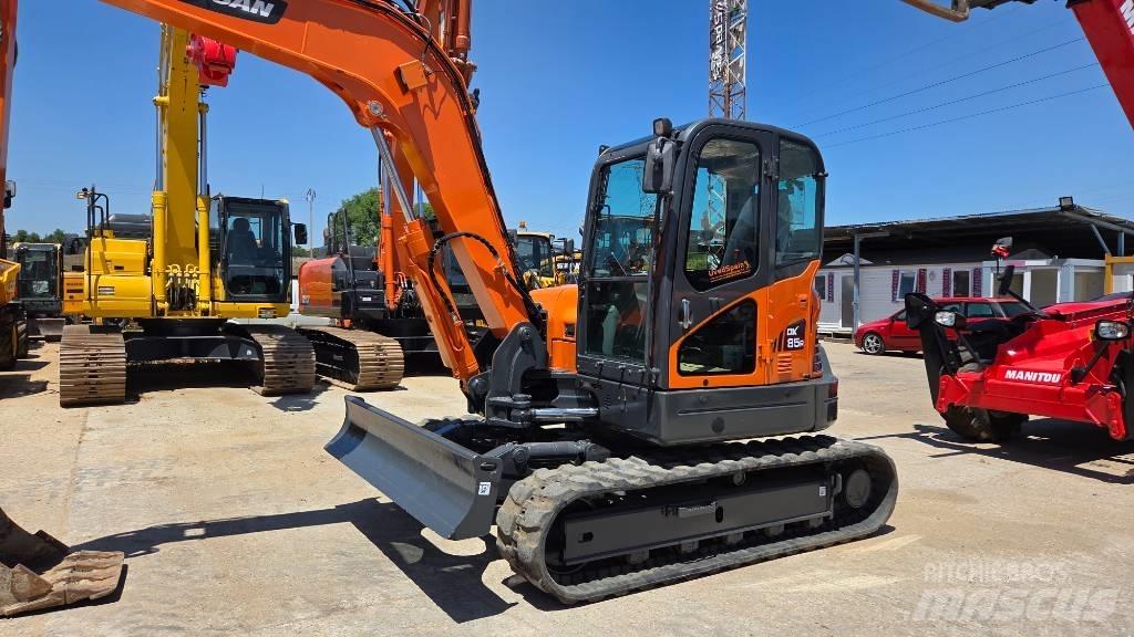 Doosan DX 85 中型油圧ショベル 7ｔ-12ｔ（ユンボ・パワーショベル・バックホー）
