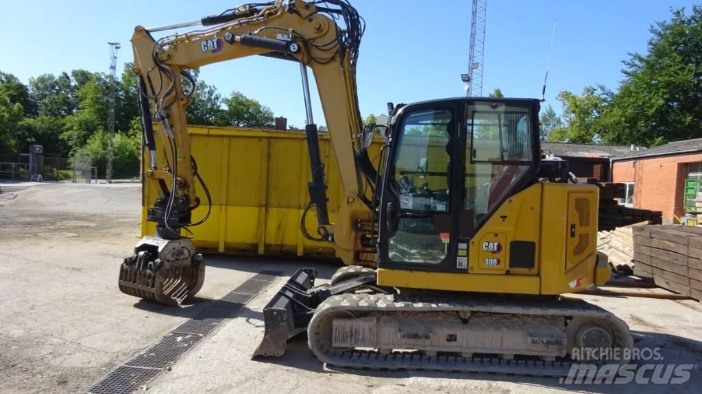 CAT 308 CR 中型油圧ショベル 7ｔ-12ｔ（ユンボ・パワーショベル・バックホー）