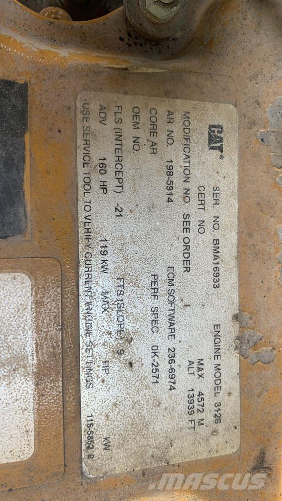 CAT 938G II NVT ホイールローダー・タイヤショベル