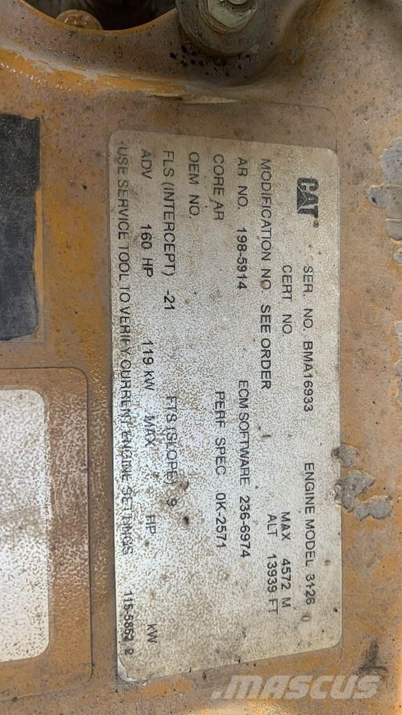 CAT 938G II NVT ホイールローダー・タイヤショベル