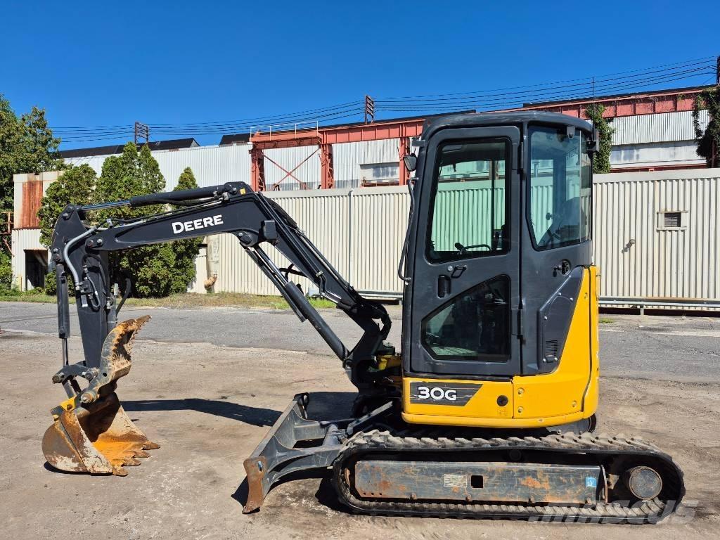 John Deere 30G ミニ油圧ショベル 7t以下（ミニユンボ・ミニディガー）