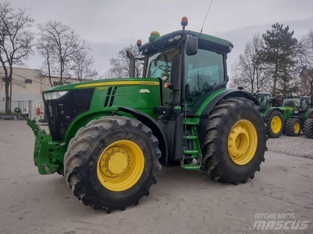 John Deere 7210 R トラクター