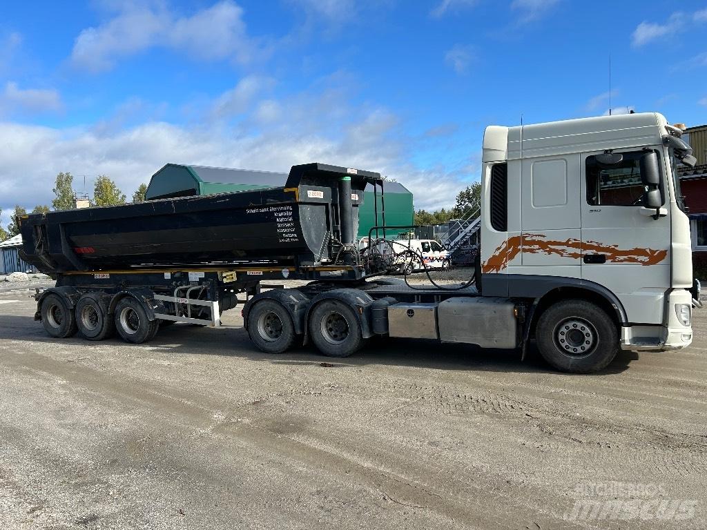 DAF XF 510 FTT 6x4 中古トラクターヘッド | トレーラーヘッド