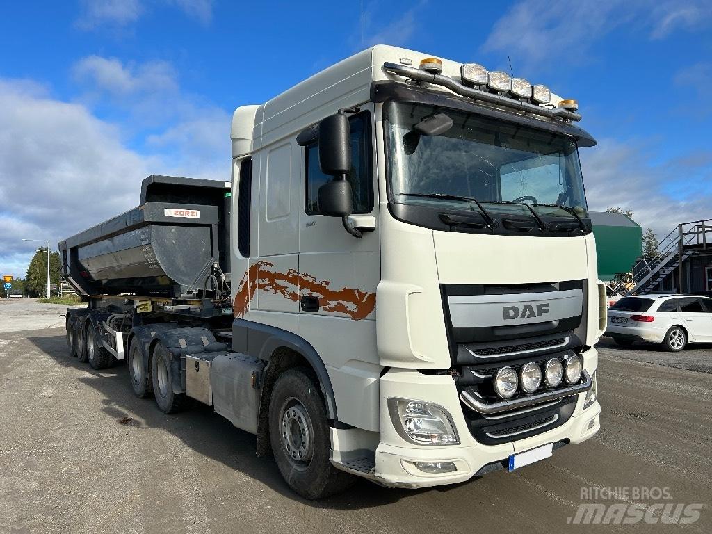 DAF XF 510 FTT 6x4 中古トラクターヘッド | トレーラーヘッド