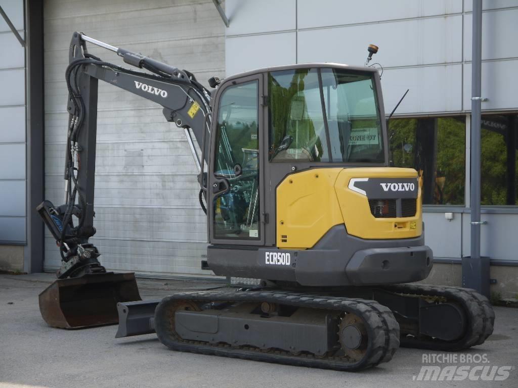 Volvo ECR 50 D ミニ油圧ショベル 7t以下（ミニユンボ・ミニディガー）