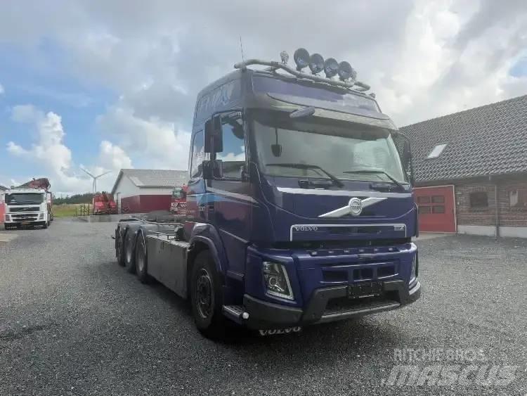 Volvo FMX 500 8x4 ケーブルリフト着脱式トラック