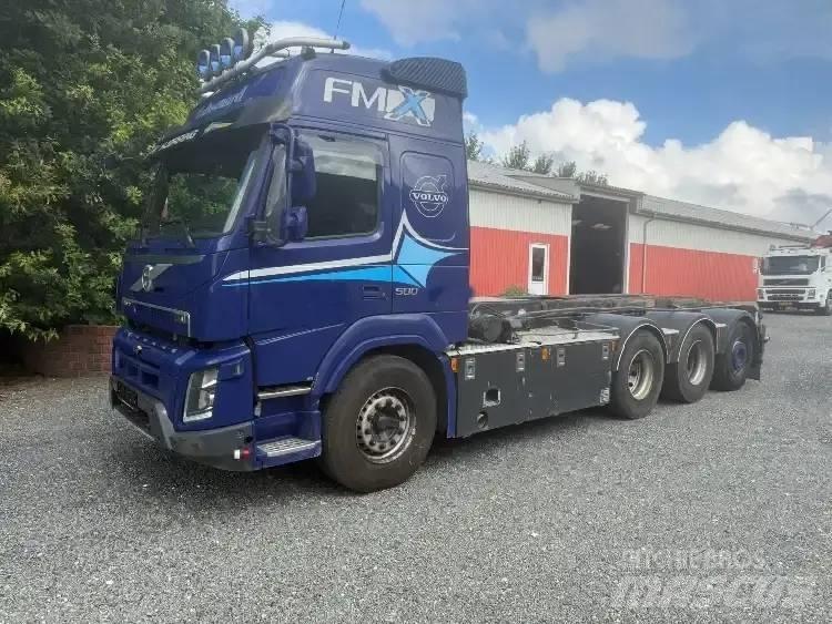 Volvo FMX 500 8x4 ケーブルリフト着脱式トラック