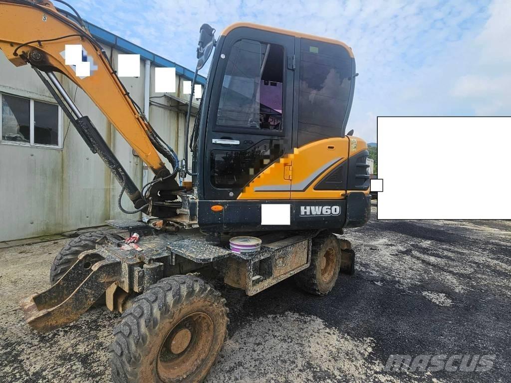 Hyundai HW60 ホイール式油圧ショベル（パワーショベル・ユンボ・バックホー）
