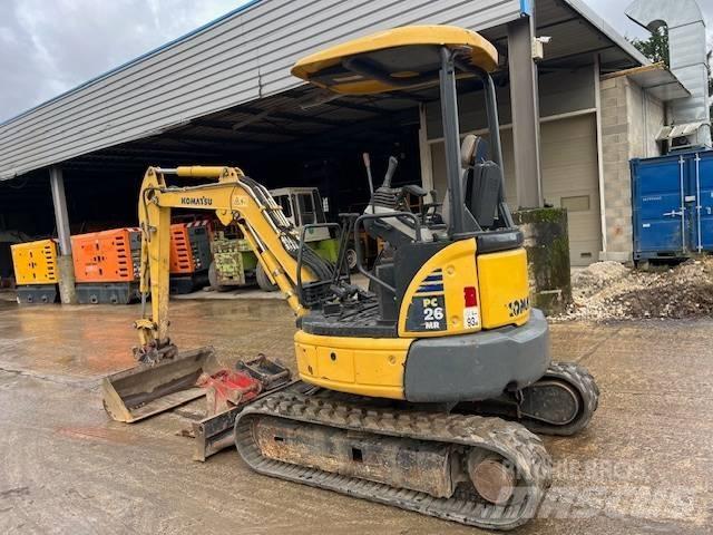 Komatsu PC 26 MR-3 ミニ油圧ショベル 7t以下（ミニユンボ・ミニディガー）
