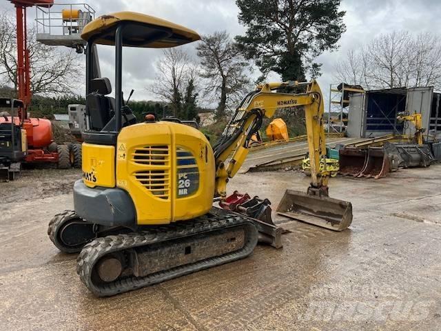 Komatsu PC 26 MR-3 ミニ油圧ショベル 7t以下（ミニユンボ・ミニディガー）