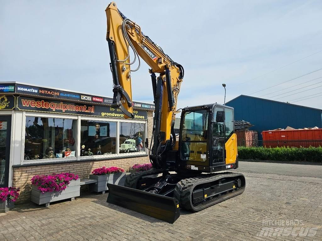 Sany SY80U 中型油圧ショベル 7ｔ-12ｔ（ユンボ・パワーショベル・バックホー）