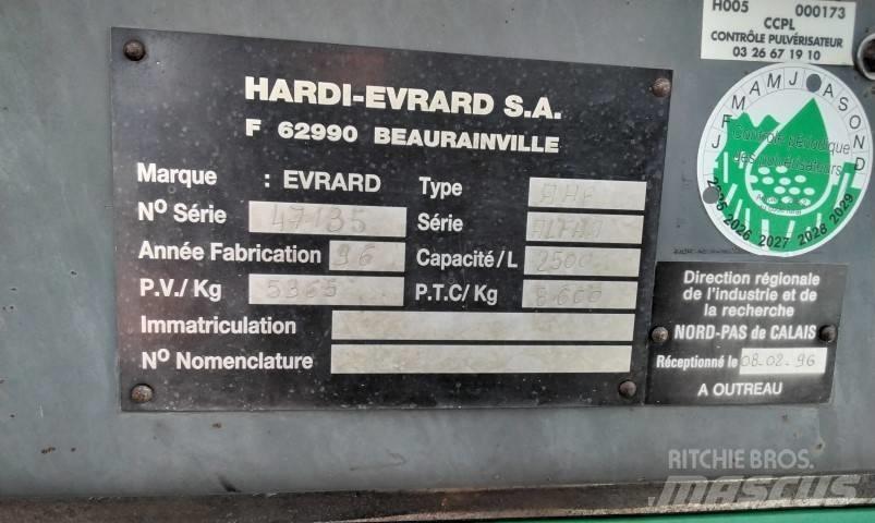 Evrard Alpha 2500 自走式噴霧器