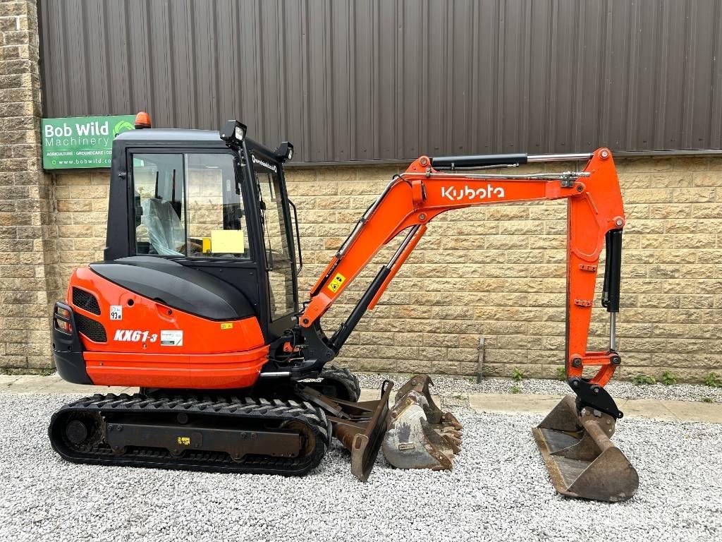 Kubota KX61-3 ミニ油圧ショベル 7t以下（ミニユンボ・ミニディガー）