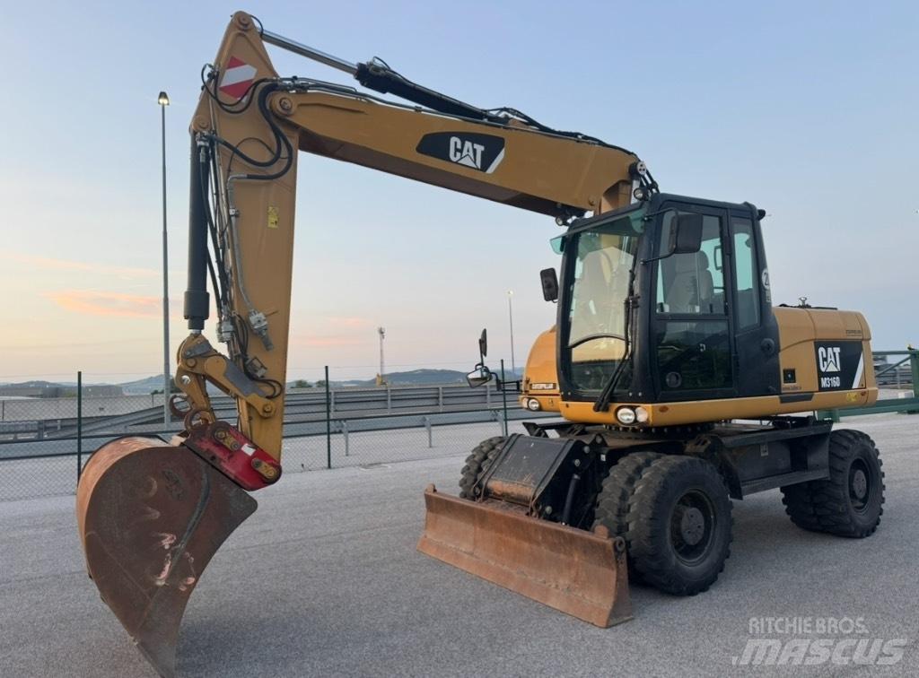 CAT M 316 D ホイール式油圧ショベル（パワーショベル・ユンボ・バックホー）