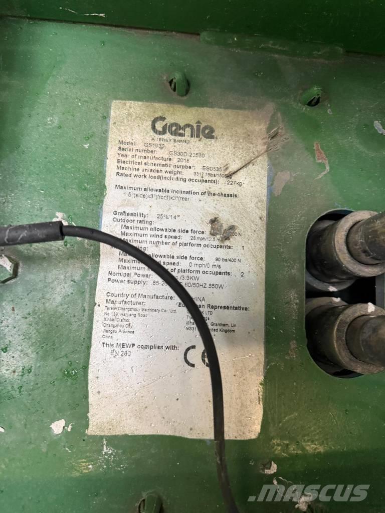 Genie GS 1932 シザースリフト