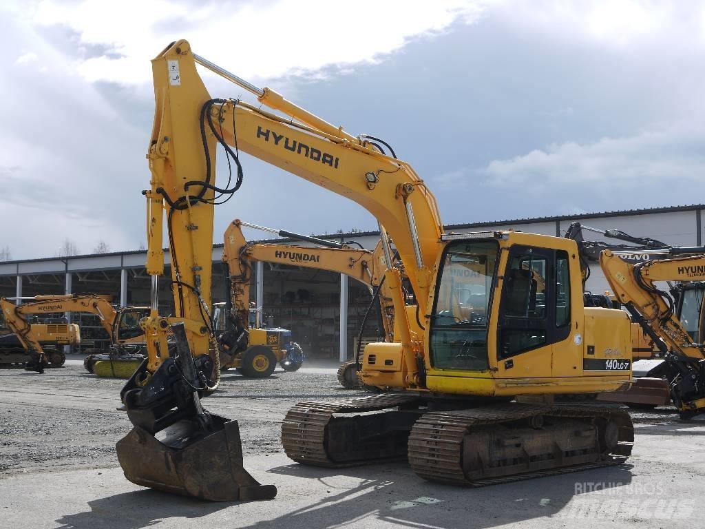 Hyundai R 140 LC-7 大型油圧ショベル12t以上（パワーショベル・ユンボ）