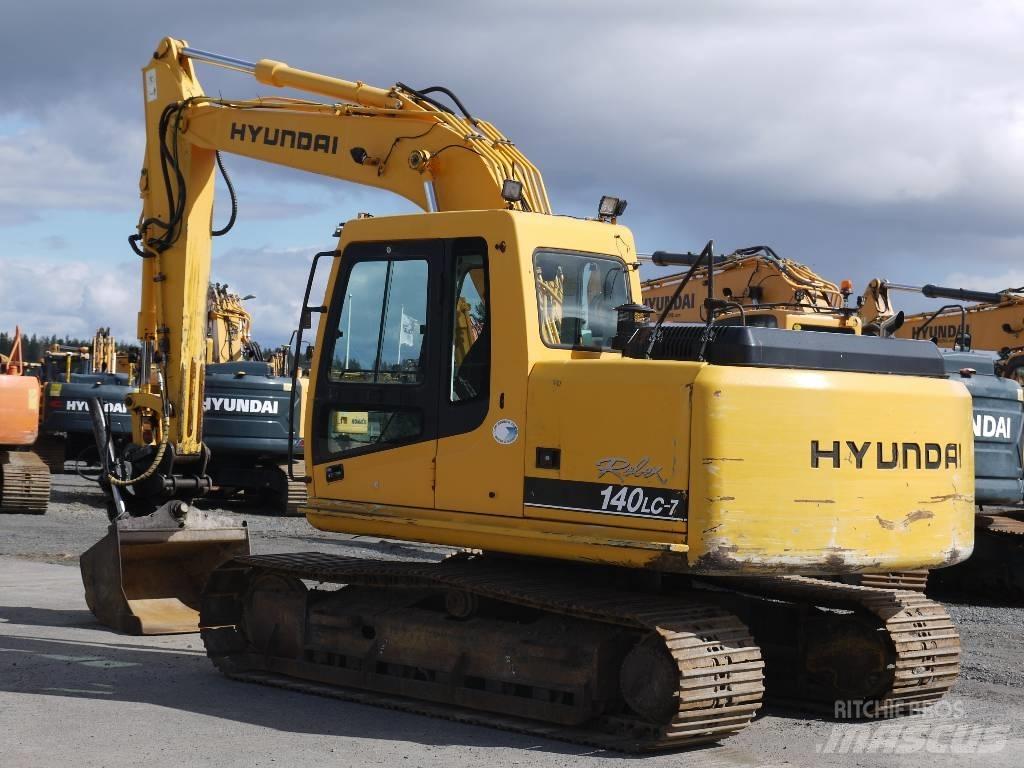 Hyundai R 140 LC-7 大型油圧ショベル12t以上（パワーショベル・ユンボ）