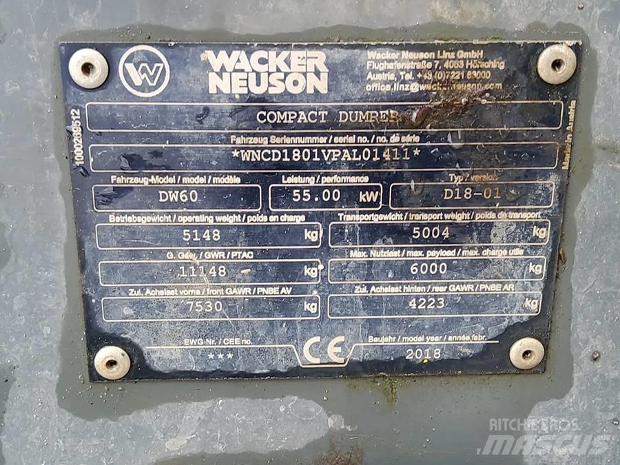 Wacker Neuson DW 60 サイト　ダンプ