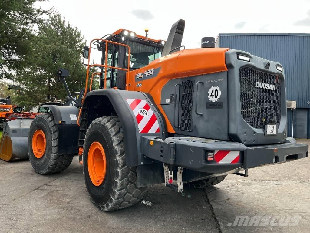 Doosan DL 420-7K CVT ホイールローダー・タイヤショベル
