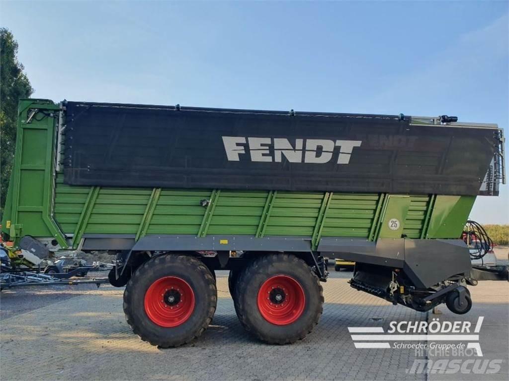 Fendt TIGO 75 XR セルフローディングトレーラー