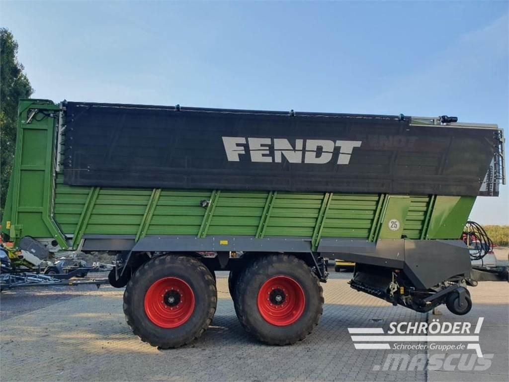 Fendt TIGO 75 XR セルフローディングトレーラー
