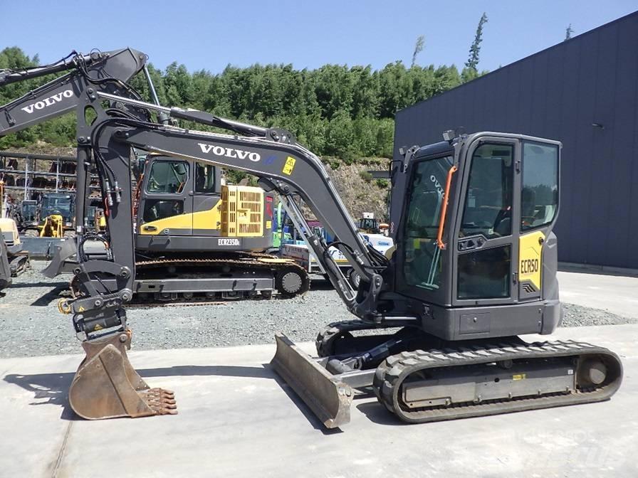 Volvo ECR 50 F ミニ油圧ショベル 7t以下（ミニユンボ・ミニディガー）