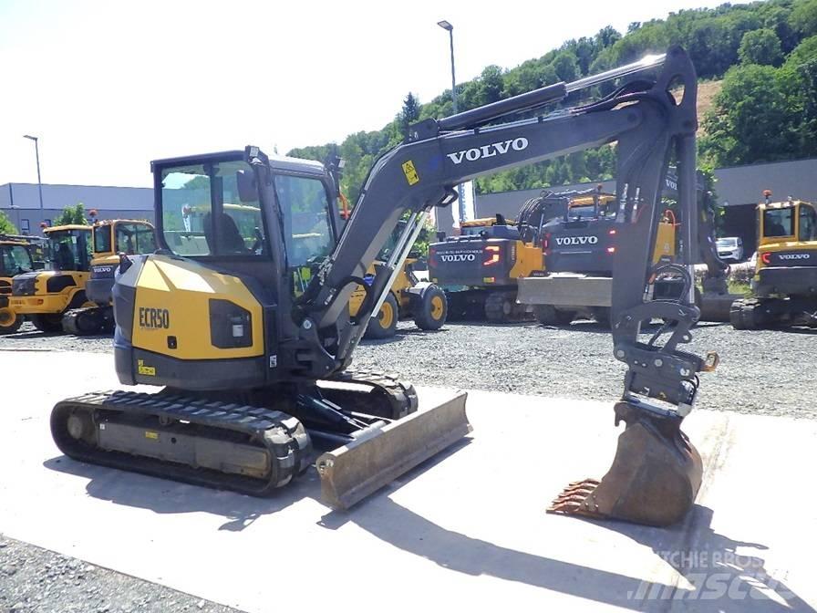 Volvo ECR 50 F ミニ油圧ショベル 7t以下（ミニユンボ・ミニディガー）