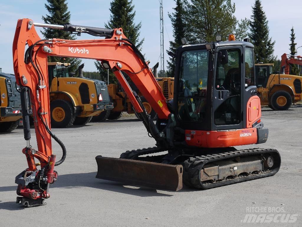 Kubota U 57-4 ミニ油圧ショベル 7t以下（ミニユンボ・ミニディガー）