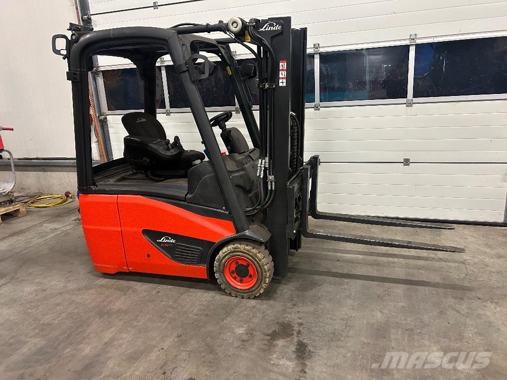 Linde E 15 バッテリーフォークリフト