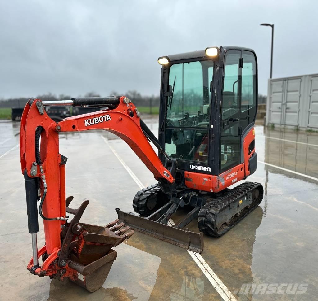 Kubota KX 018-4 ミニ油圧ショベル 7t以下（ミニユンボ・ミニディガー）