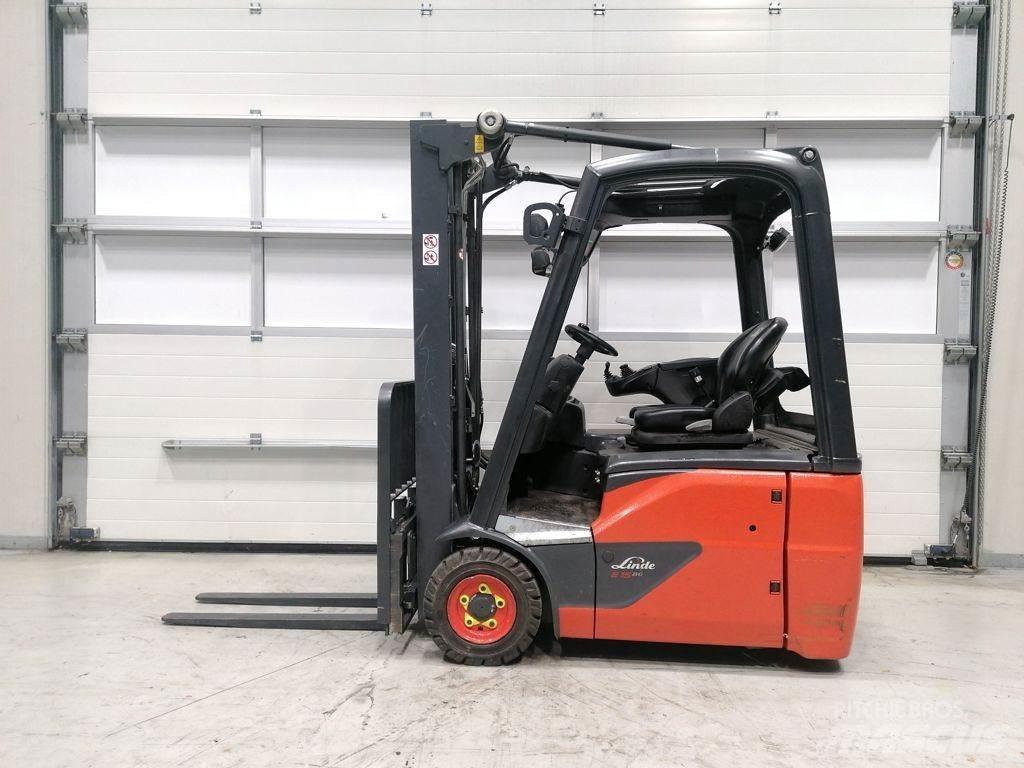 Linde E15-02 バッテリーフォークリフト